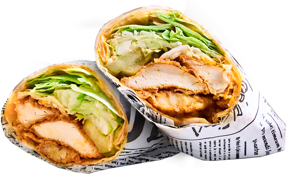 Hangry Chicken Wrap